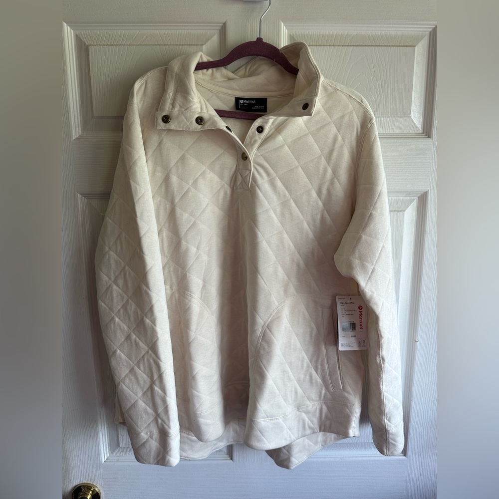 Women’s Beige Marmot Roice Pullover Size 2X